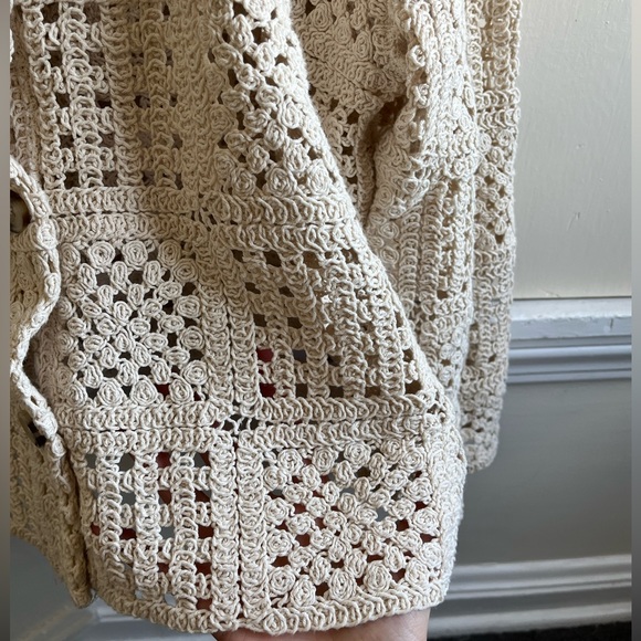 Sold / Holzweiler Bridget crochet jacket in ecru - Picture 13 of 13